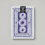 PLAYING CARDS purple (BOOK TYPE)